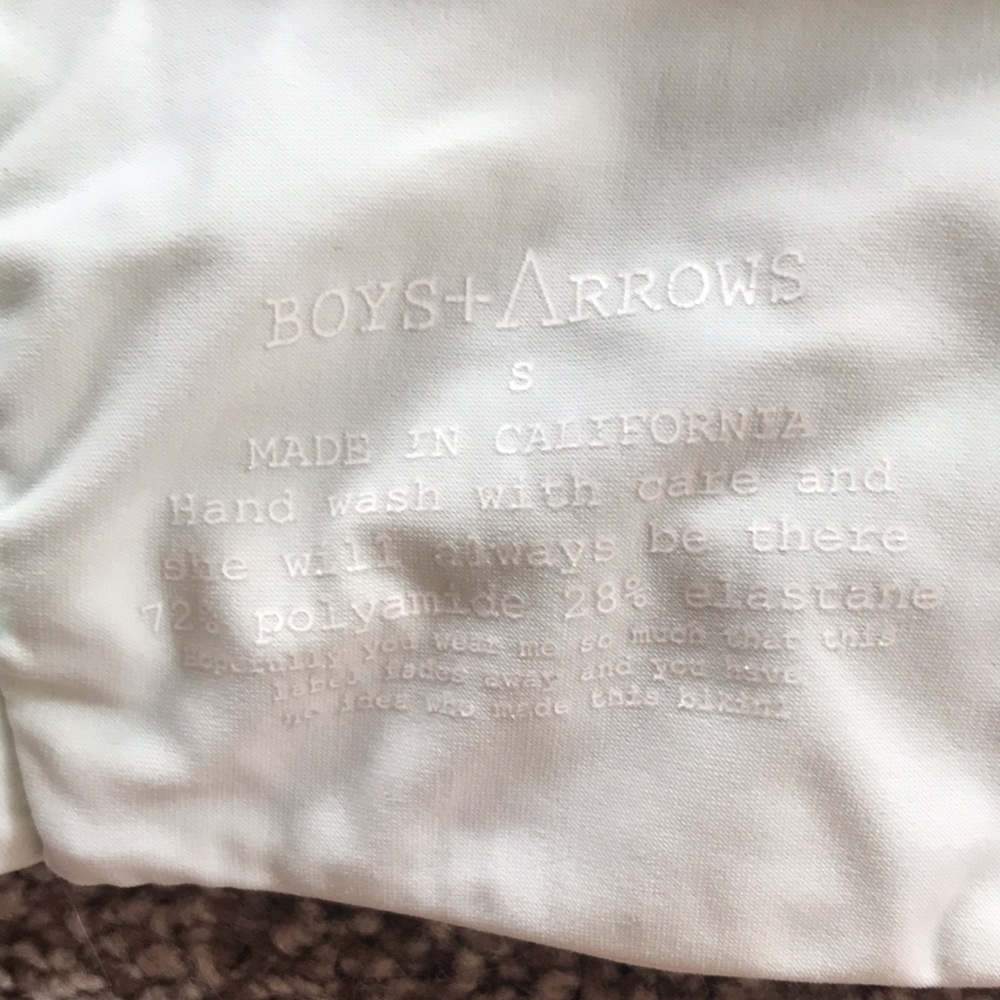 Boys+Arrows Racer Back Bikini top - Picture 3 of 3
